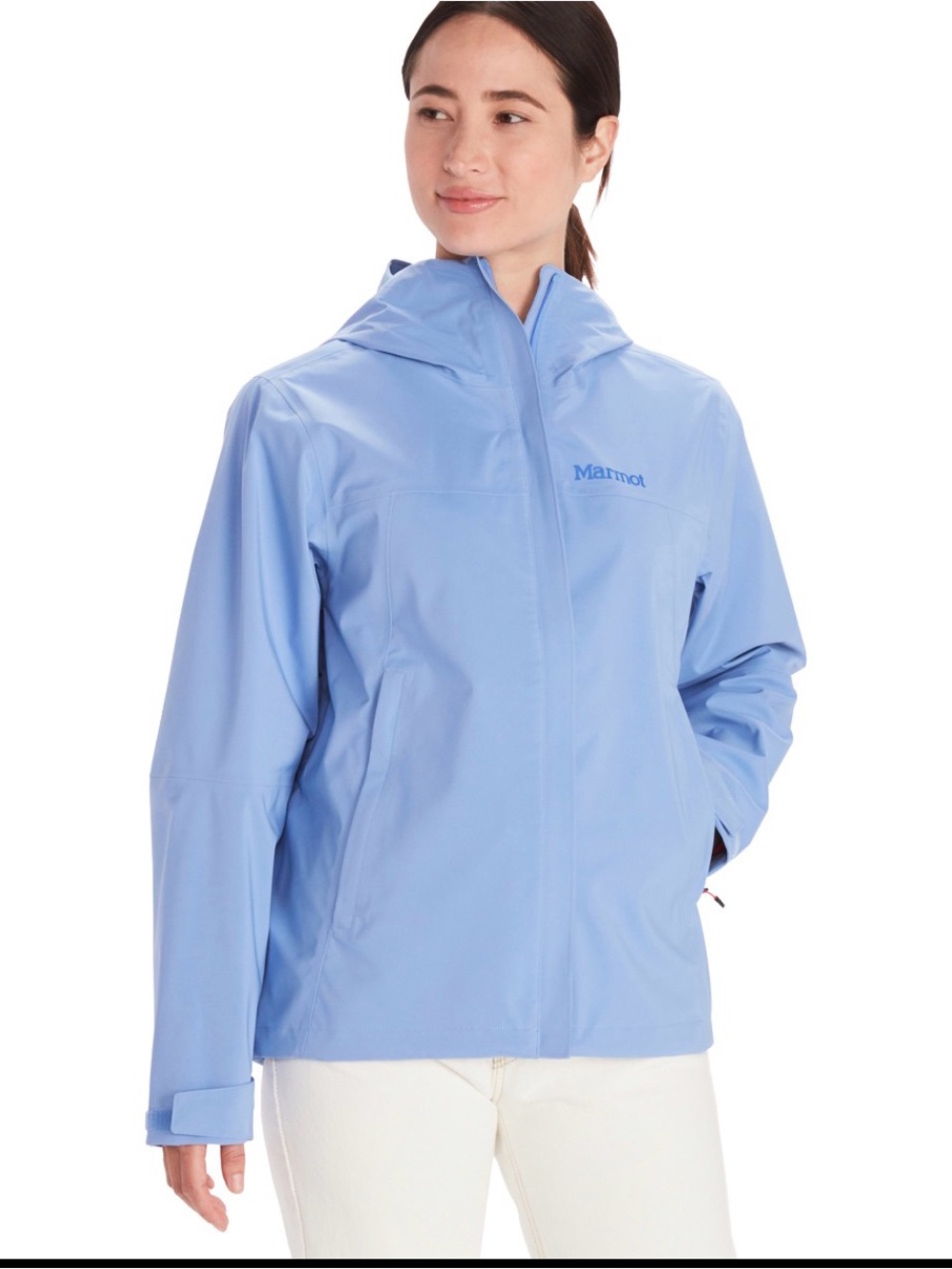 NWT Marmot Precip Eco Jacket in Blue Escapade